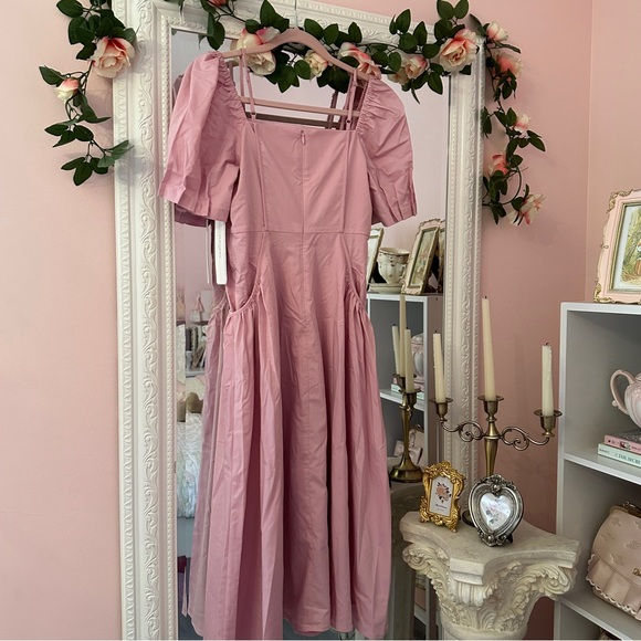 Cottagecore Princesscore maxi dress 💗🎀NWT - Picture 5 of 5